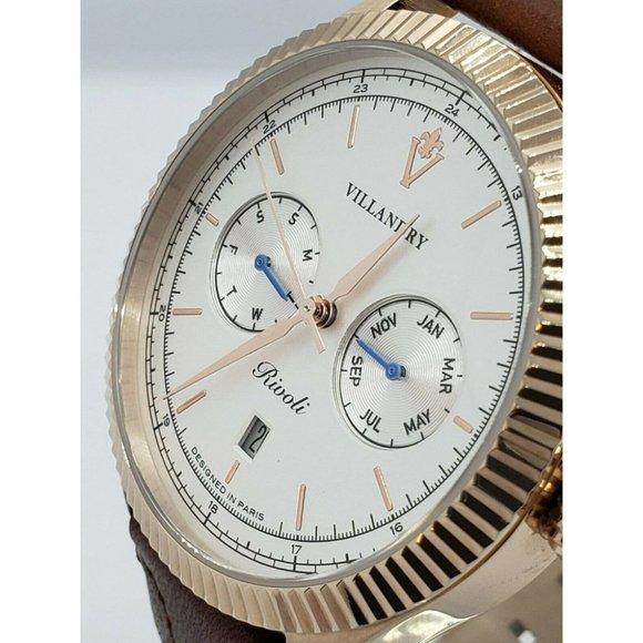 Villandry Rivoli Miyota Auto Men's Watch - Picture 8 of 10